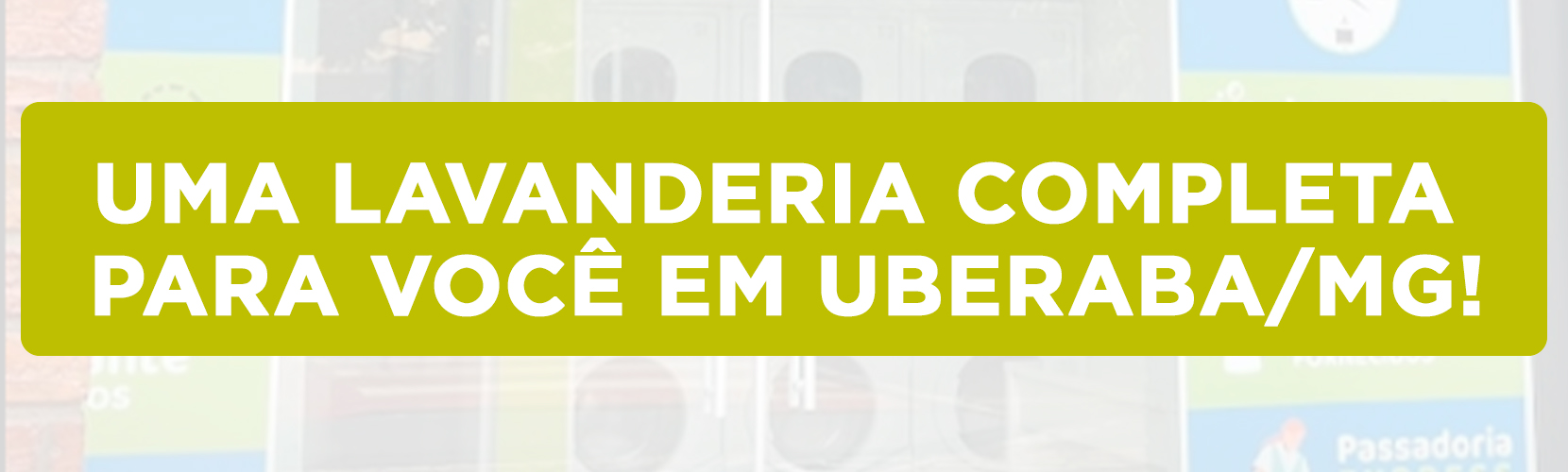 Lavanderia em Uberaba